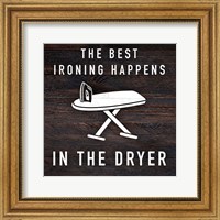 Framed Best Iron