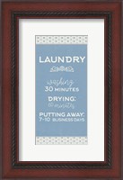 Framed Laundry Business Days