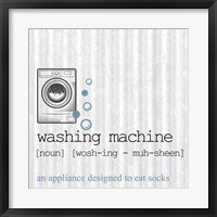 Framed Washing Machine 1