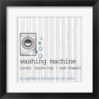 Washing Machine 1 Framed Print
