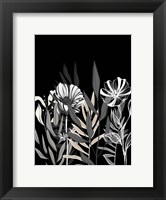 Framed Floral Leaves 1