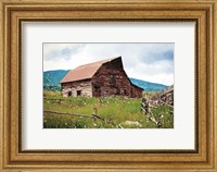 Framed Brown Barn