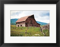 Framed Brown Barn