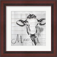 Framed Moo