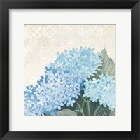 Framed Decorative Hydrangea III Providence