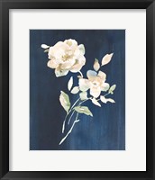 White Florals of Summer IV Framed Print