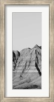 Framed Badlands BW Panel II