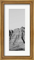 Framed Badlands BW Panel II