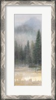 Framed Misty Pines Panel I