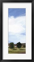 Catcalling Clouds Panel I Framed Print