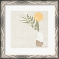 Framed Sun Palm II Sq