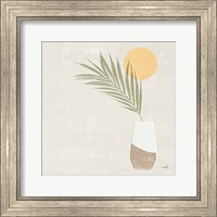 Framed Sun Palm II Sq