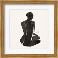 Framed Neutral Nudes I Sq