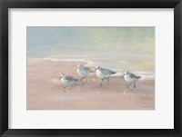 Framed Shorebirds on the Sand I