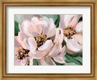 Framed Blush Peonies