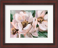 Framed Blush Peonies