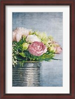 Framed Watercolor Vase 3