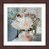 Framed Watercolor Vase 1