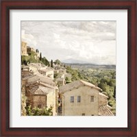 Framed Tuscan Hillside