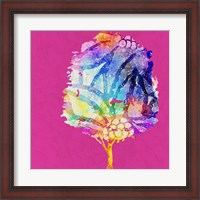 Framed Painted Tree 2