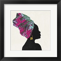 Kente 1 Framed Print