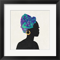 Kente 3 Framed Print