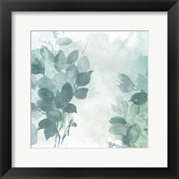 Framed Watercolor Leaves 1