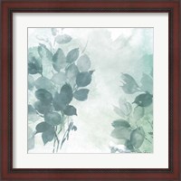 Framed Watercolor Leaves 1