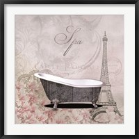 Framed Floral Bath 1