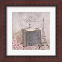 Framed Floral Bath 2