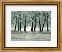 Framed Green Forest 1