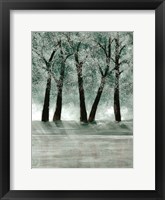 Green Forest 3 Framed Print