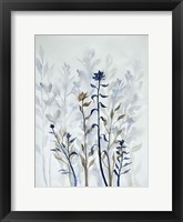 Blue Lit Growth 1 Framed Print