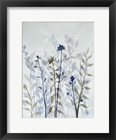 Blue Lit Growth 2 Framed Print