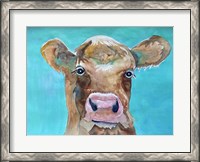 Framed Gazing Cow 1