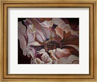 Framed Moody Flower