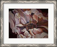 Framed Moody Flower