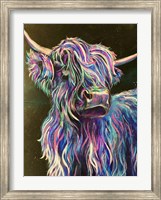 Framed Highland Cow