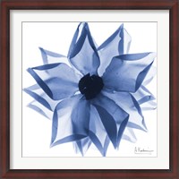 Framed Indigo Rose Petals 1