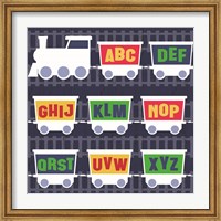Framed Trains Letters