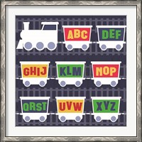 Framed Trains Letters