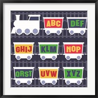 Framed Trains Letters