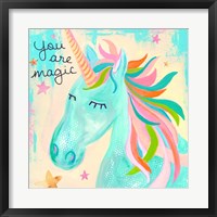 Framed You Are Magic Unicorn