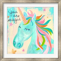 Framed You Are Magic Unicorn