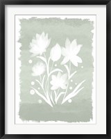 Framed Watercolor Florals 1