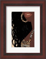 Framed Cheetah Goddess