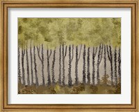 Framed Golden Forest 1