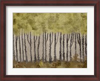 Framed Golden Forest 1