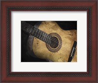 Framed Acoustic Guitar