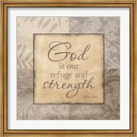 Framed Refuge And Strength